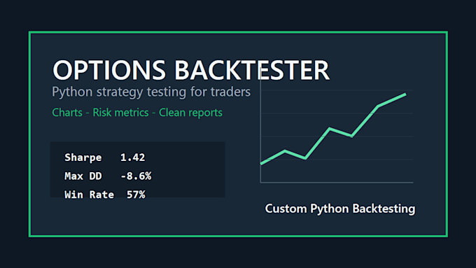 build you an options trading backtester in python