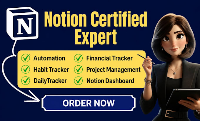 custom notion templates, dashboards, and workspace setup