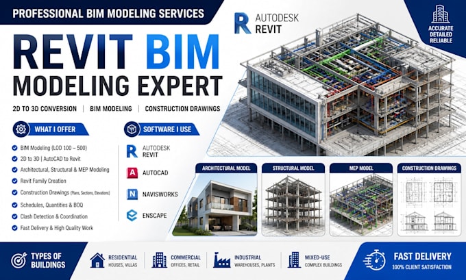 revit bim modeling 3d model autocad pdf to revit 2d to 3d conversion