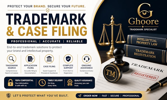 do thorough trademark research and registration