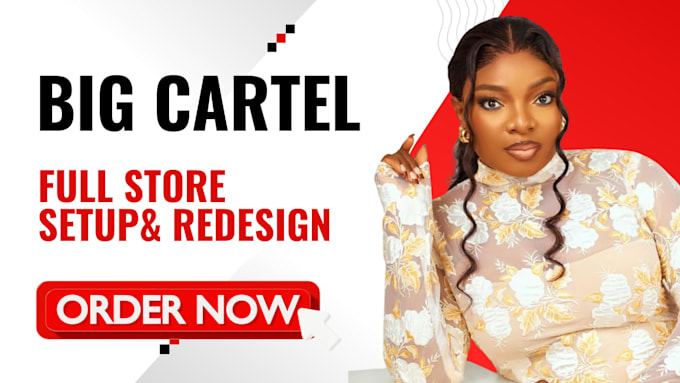 create ecommerce website using big cartel, shopify, shop4shif
