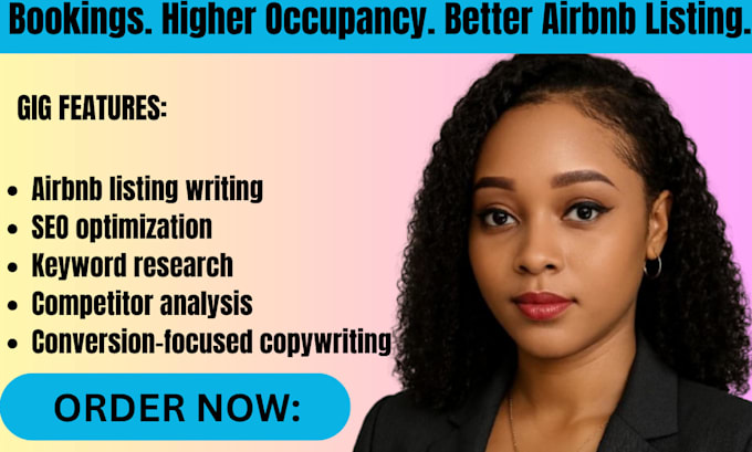 create a high converting airbnb listing to increase your occupancy rate
