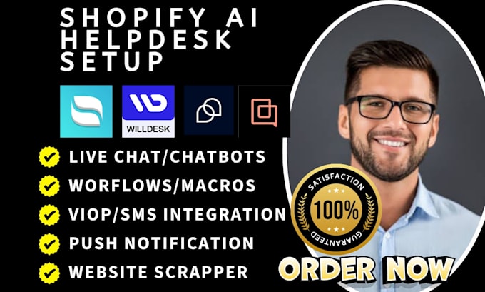 setup shopify helpdesk reamaze commslayer gorgias tidio willdesk chatway crisp