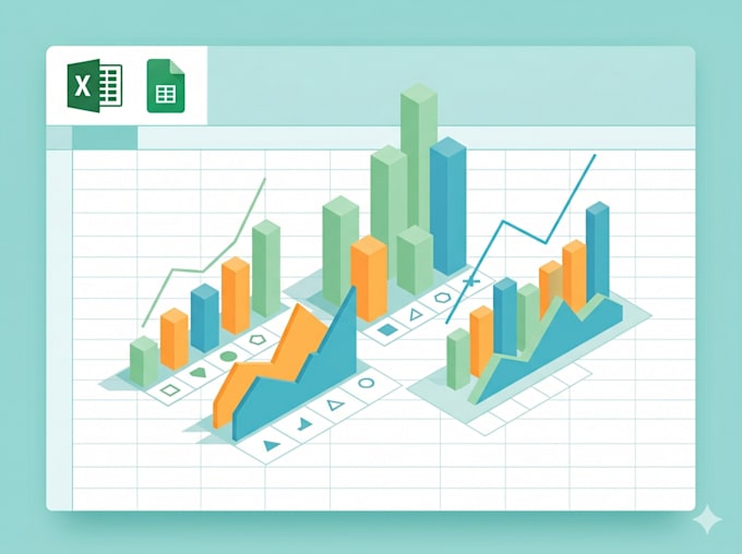 build a business dashboard in google sheets or excel