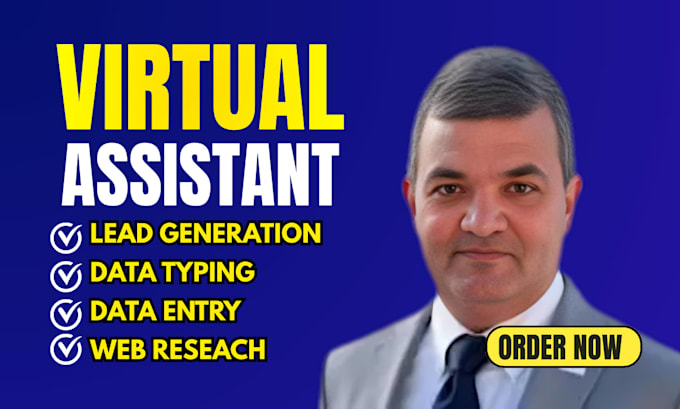 do wordpress data entry, web research, lead generation, copy paste, VA support