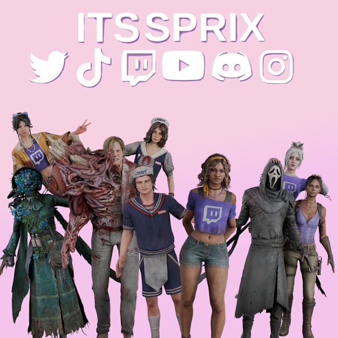 create custom dead by daylight renders for you