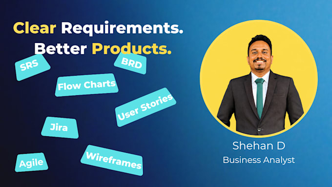 turn business needs into clear and actionable software requirements
