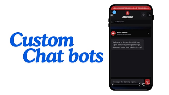 a smart site with a custom google gemini ai agent