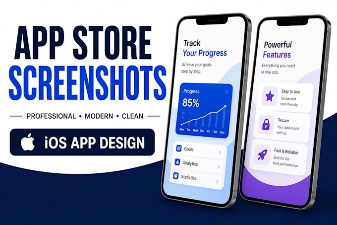 design app store screenshots for ios apps