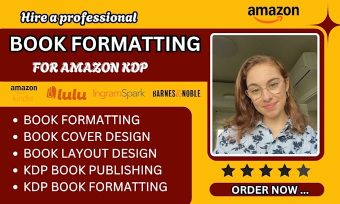 do book formatting for amazon, kdp formatting paperback