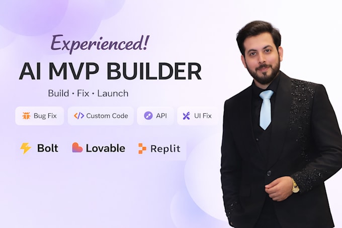 build or fix your ai mvp with vibe coding lovable, replit or custom