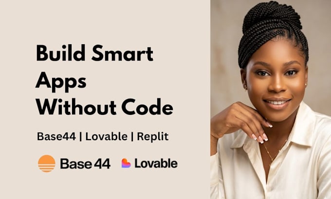 build and publish ai web app using replit, lovable ai and base44 mvp