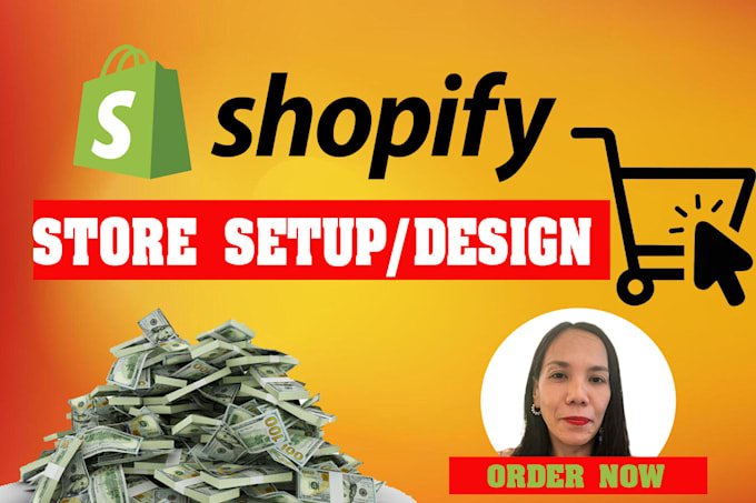 build shopify store setup, shopify store design, shopify website design