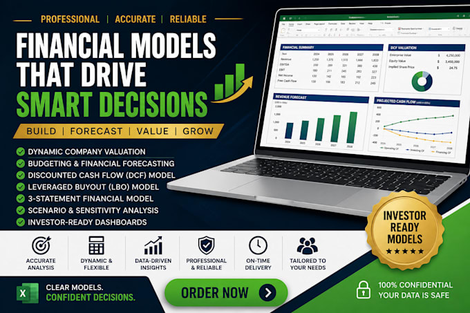 do dynamic company valuation, financial model, budget, forecast, lbo, dcf model