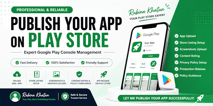 professionally publish your android app on google play store