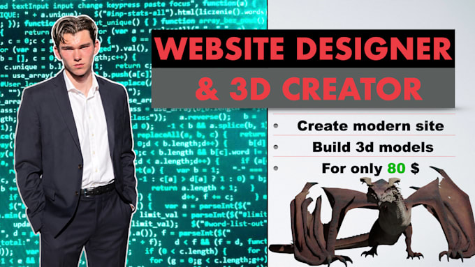create a modern website