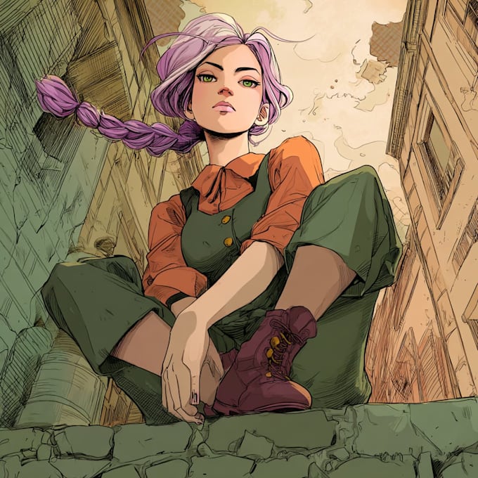draw comic book illustration with comic book illustrator