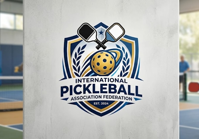 design pickleball logo for association federation
