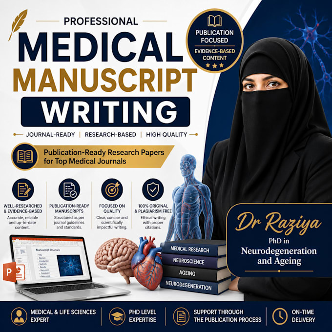 make journal ready medical and neurodegeneration research manuscripts