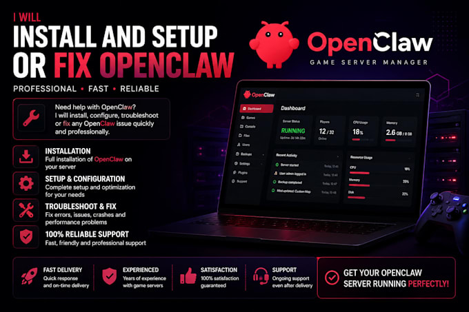 install and setup or fix openclaw hermes agent