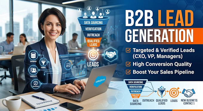 provide b2b lead generation, linkedin leads and email lists