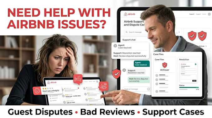 help resolve airbnb host issues and disputes
