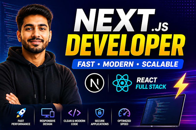 build fast and SEO optimized nextjs websites and web apps