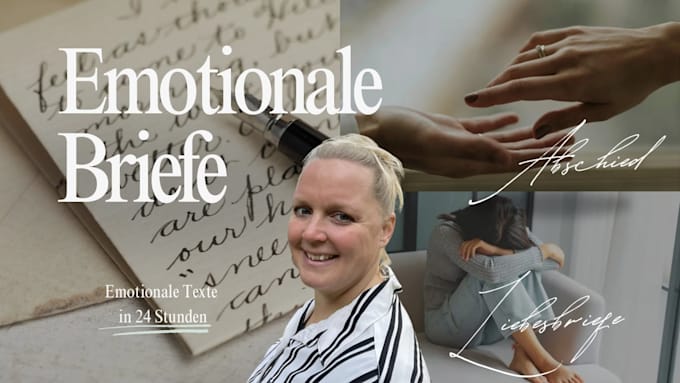 write an emotional personal letter for you