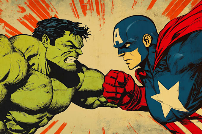 draw special comic illustration or graphic novel