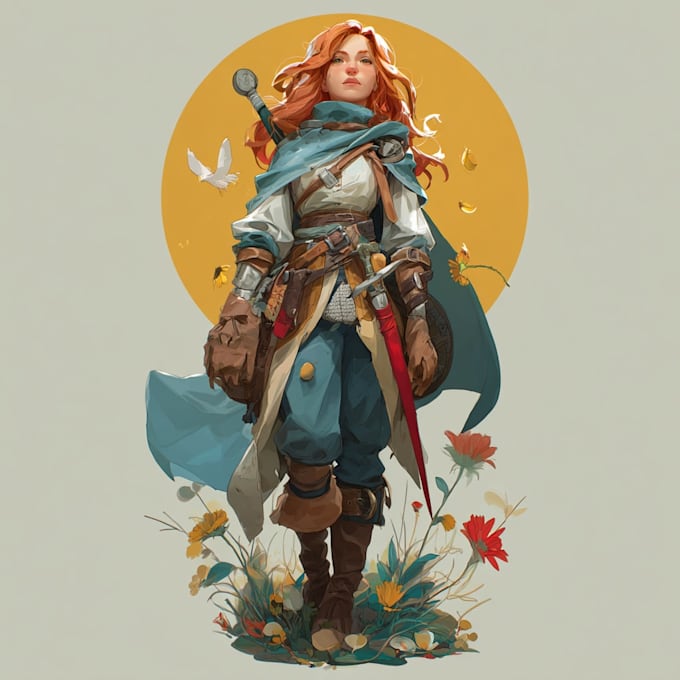 draw fantasy characters or fantasy character