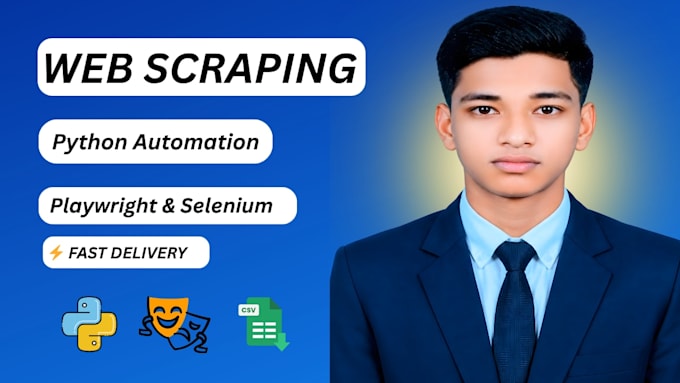 build a professional python web scraper for dynamic websites