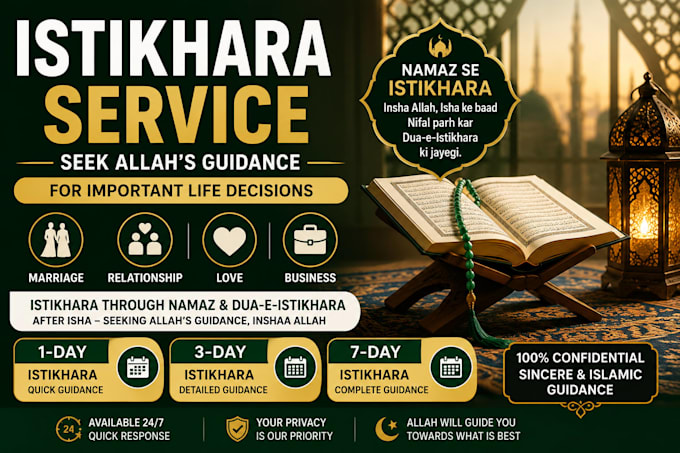 do istikhara for your marriage, business, or any problem