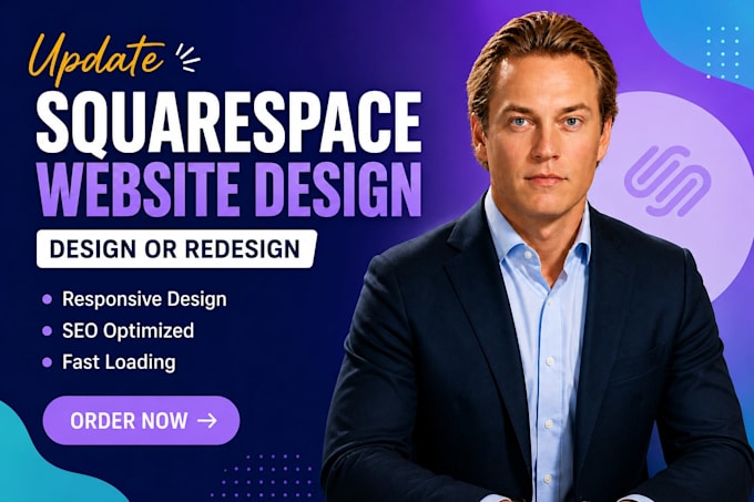 update or redesign your squarespace website design to drive conversions