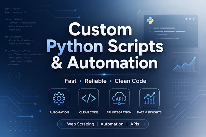 develop intelligent automation systems in python