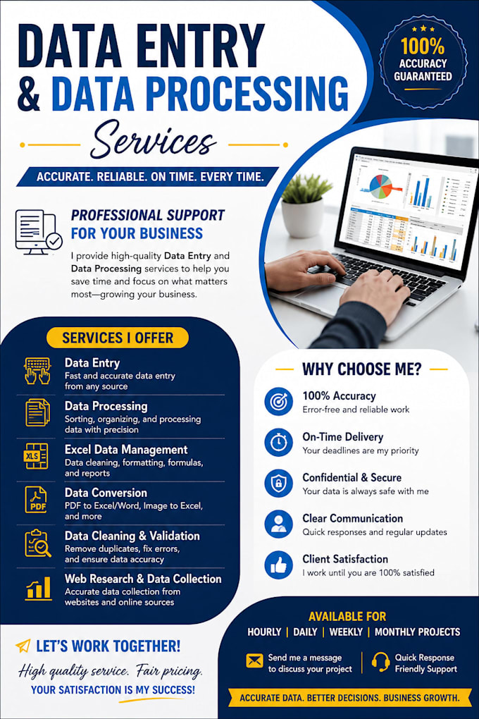 process your data in microsoft excel