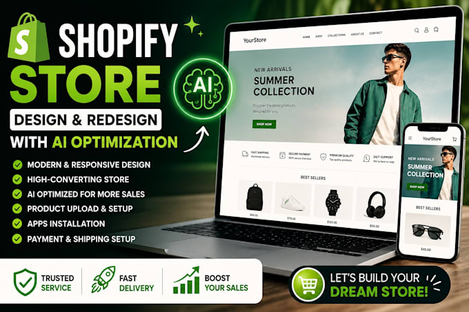 crear una tienda shopify optimizada con ia para maximizar ventas rápidas