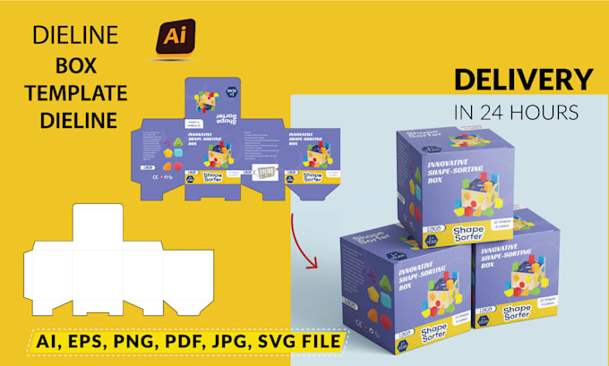 design professional product packaging, box, and pouch labels