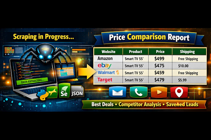do web scraping and data mining