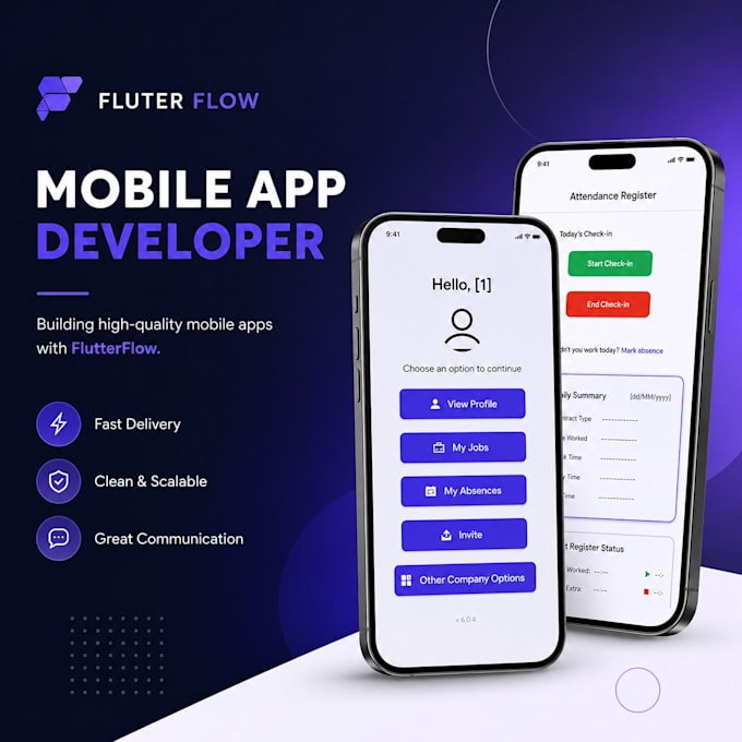 build your flutter mobile app for ios and android