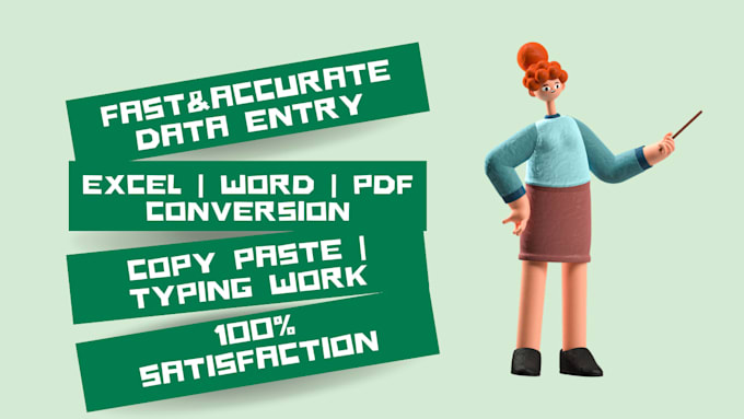 do data entry typing work