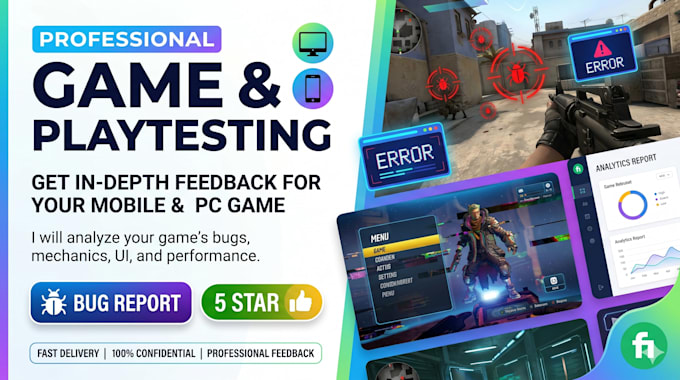 play and provide detailed feedback for your  game