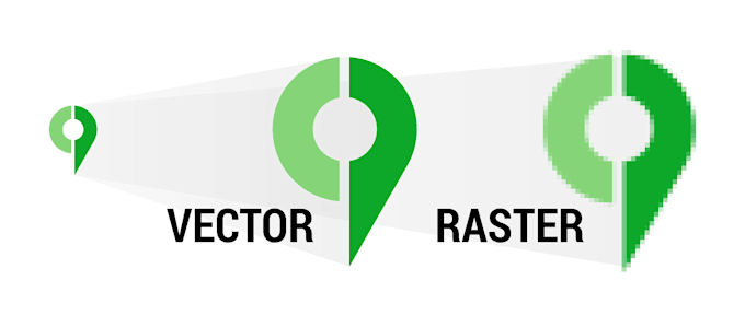 manually vector trace, image to vector in high quality