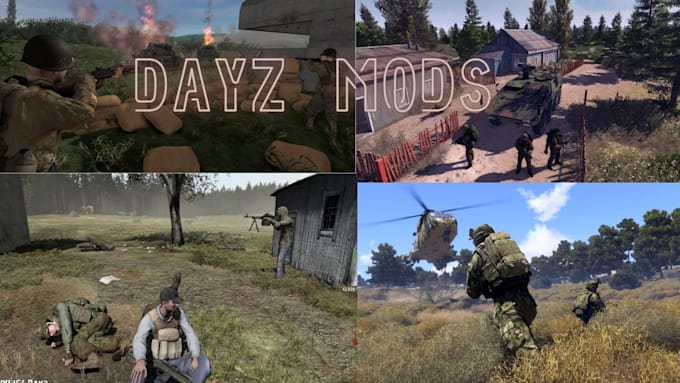 do custom dayz server setup with mods and scripts dayz map design dayz modding