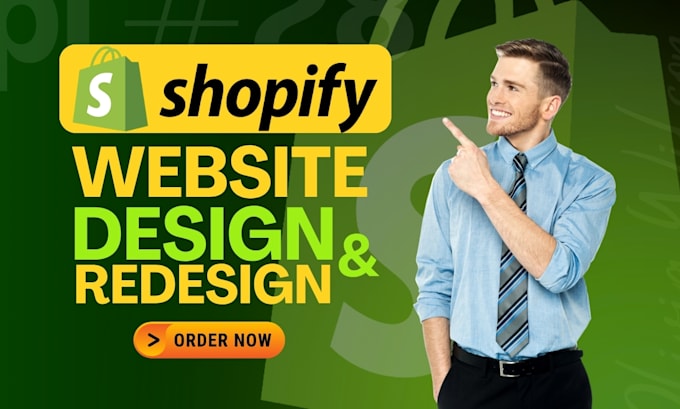design or redesign your shopify store and online store