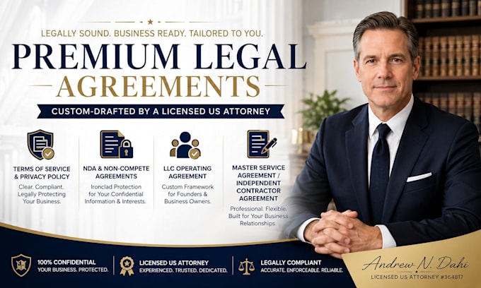 draft an llc operating agreement or co founder partnership contract