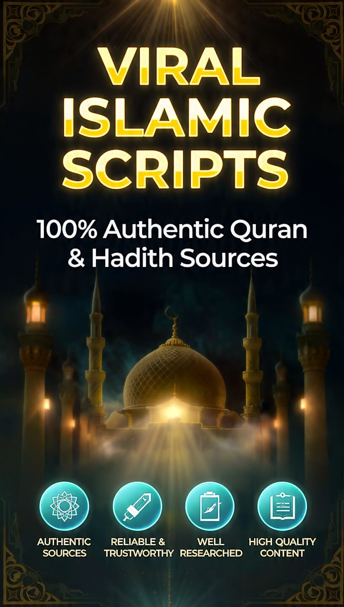 write urdu youtube scripts for islamic videos