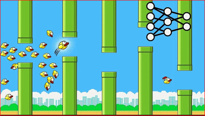 create a flappy bird style endless game