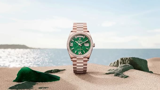 create 3d watch animation, modeling and 3d watch design