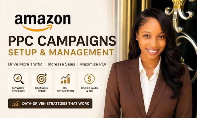 setup and manage amazon ppc campaigns and advertising ads
