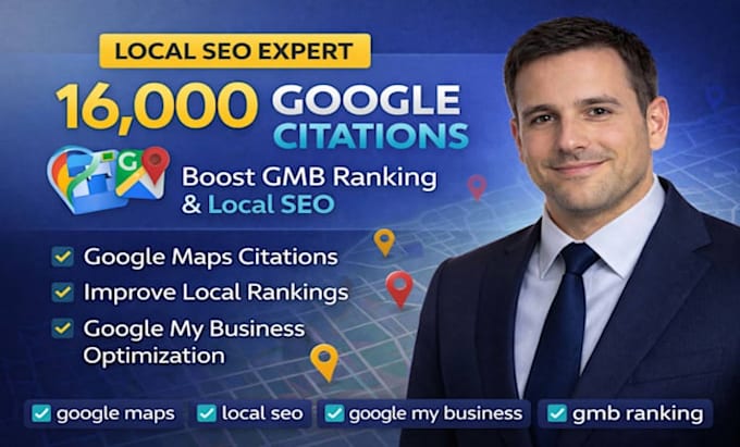google map citations, local SEO for website and gmb ranking